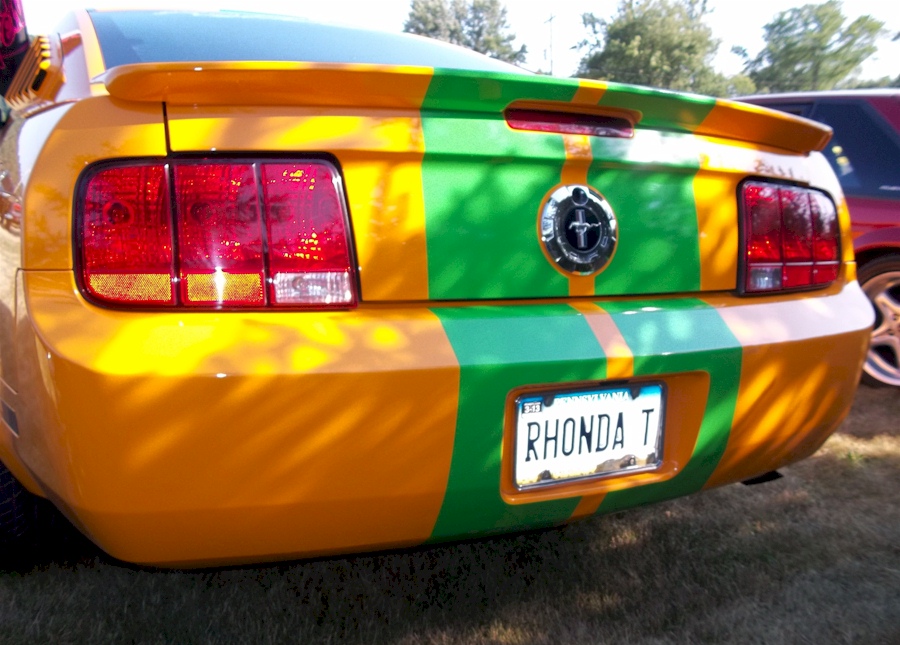 Grabber Orange 2008 Mustang