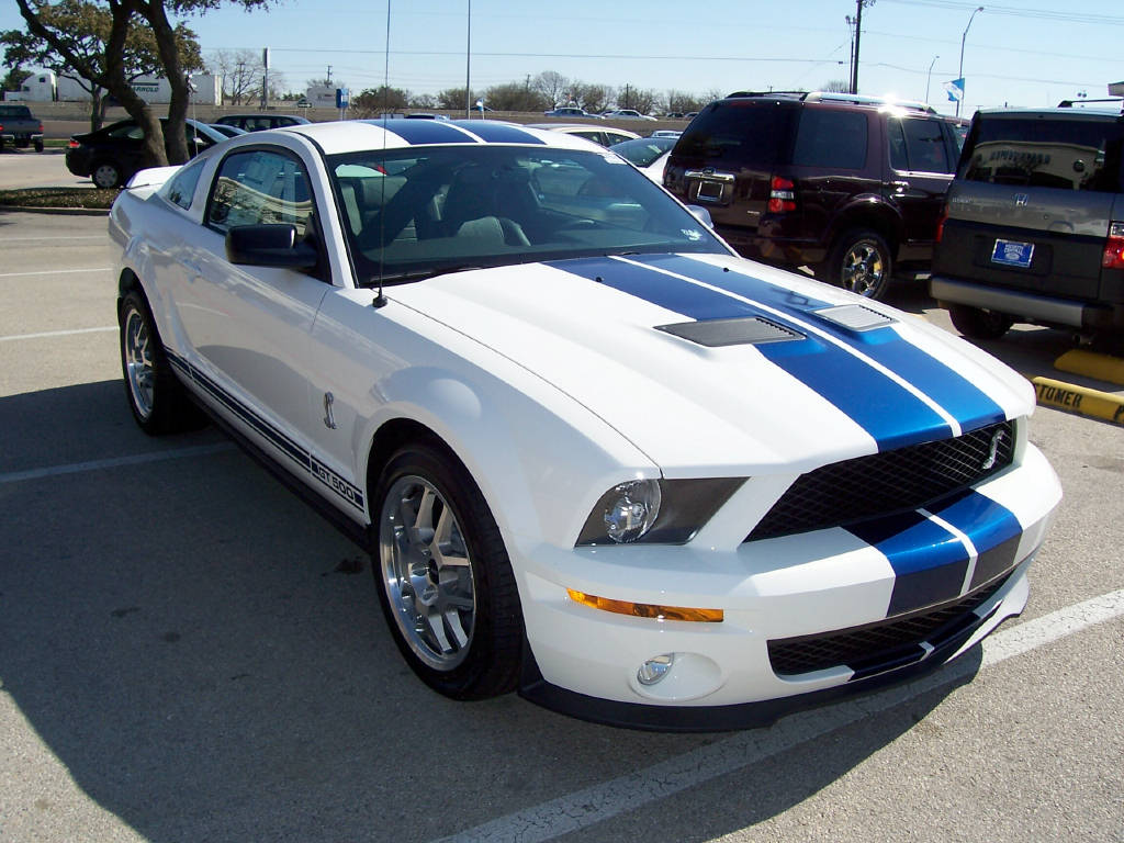 Performance White 2008 Mustang Shelby GT-500 Coupe