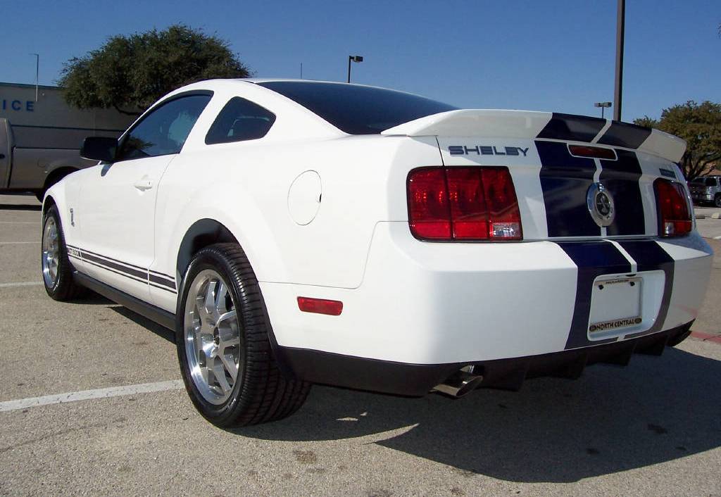 Performance White 2008 Mustang Shelby GT-500 Coupe