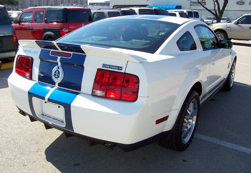 Performance White 2008 Mustang Shelby GT-500 Coupe