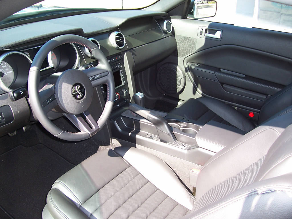 Interior 2008 Mustang Shelby GT-500 Coupe
