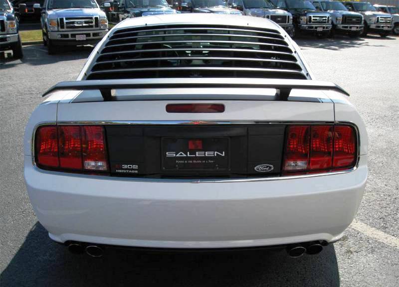 Performance White 2008 Mustang Saleen H302 Coupe