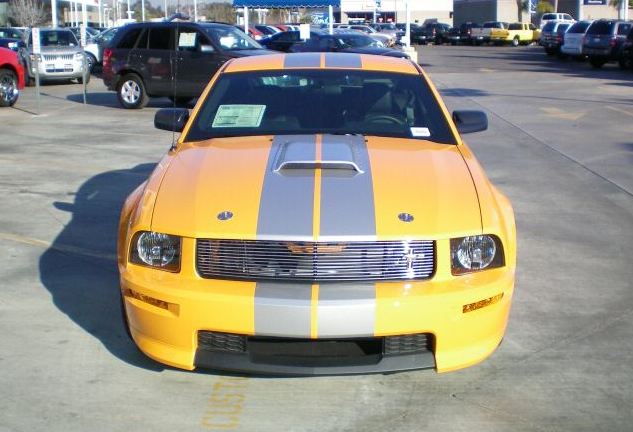 Grabber Orange 2008 Mustang Shelby GT-C Coupe
