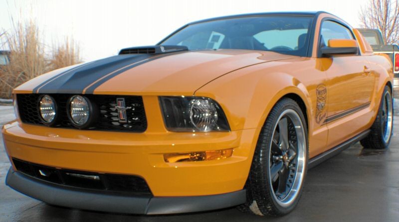 Grabber Orange 2008 Mustang GT Twister Special Coupe