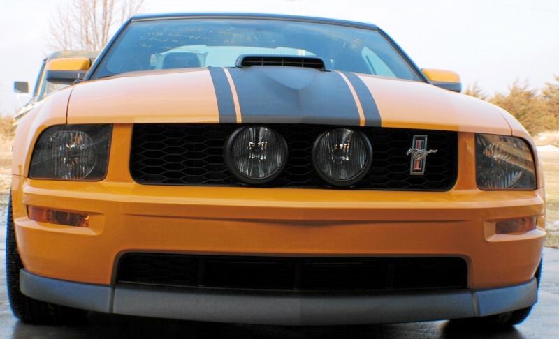 Grabber Orange 2008 Mustang GT Twister Special Coupe