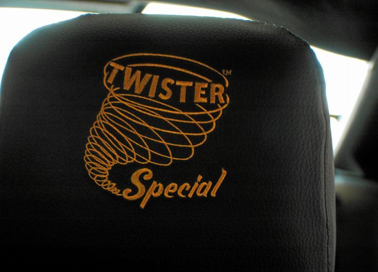 Twister Seat Embroidery
