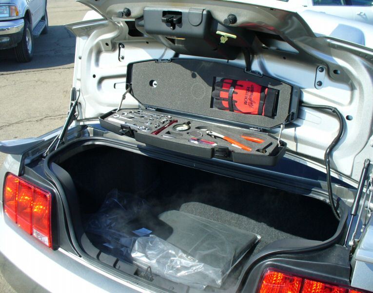 2008 Roush Mustang Trunk Mounted Tool Kit