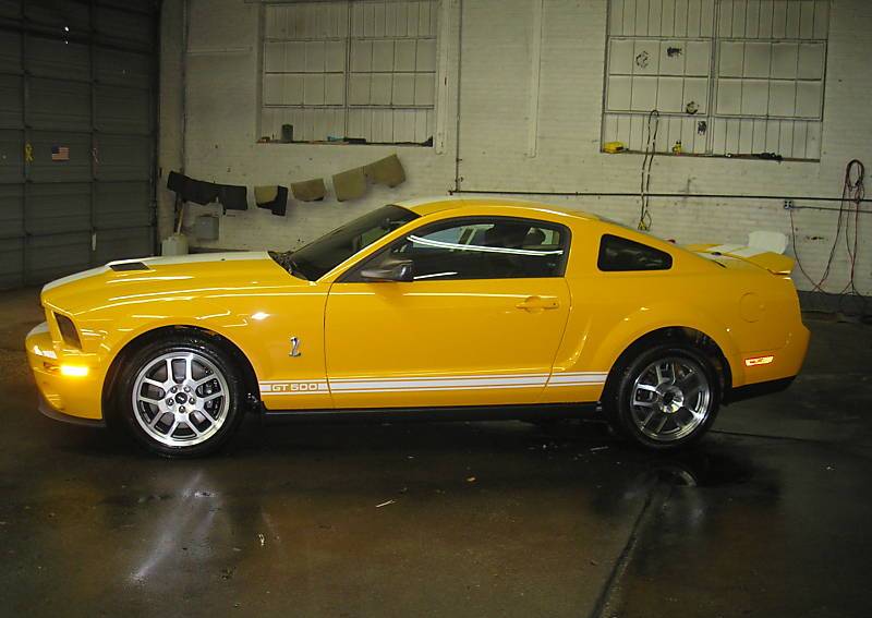Grabber Orange 2008 Shelby GT500 Coupe