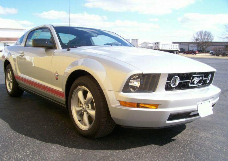 Silver 2008 Mustang Warriors In Pink Sally V6 Coupe
