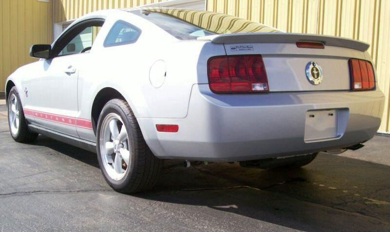 Silver 2008 Mustang Warriors In Pink Sally V6 Coupe