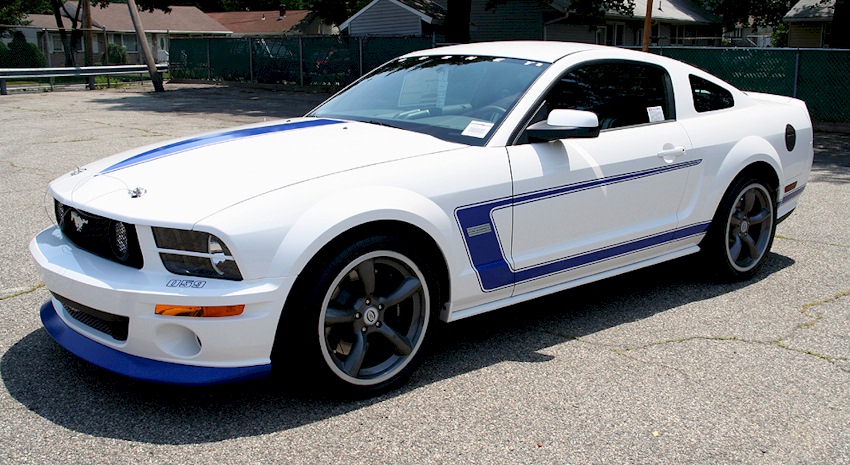 Performance White 2008 Dan Gurney Saleen