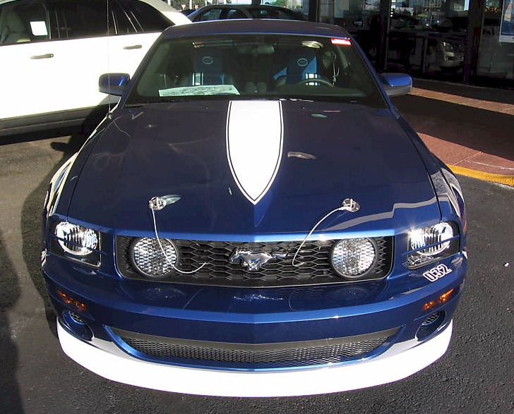 Vista Blue 08 Saleen S281 SC Dan Gurney Coupe