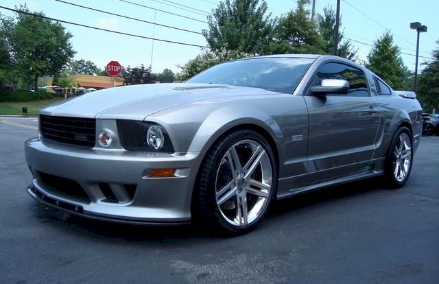 Silver 2008 Saleen SA-25 Sterling Edition