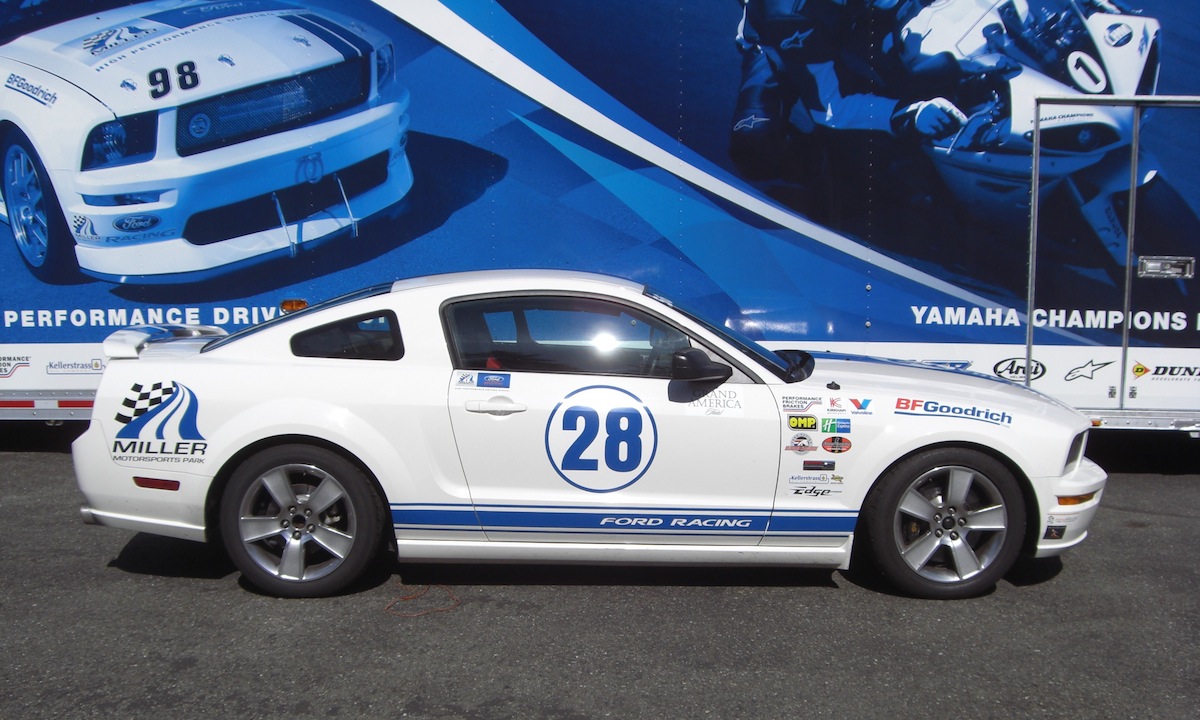Performance White 2008 Mustang Ford Racing GT Coupe