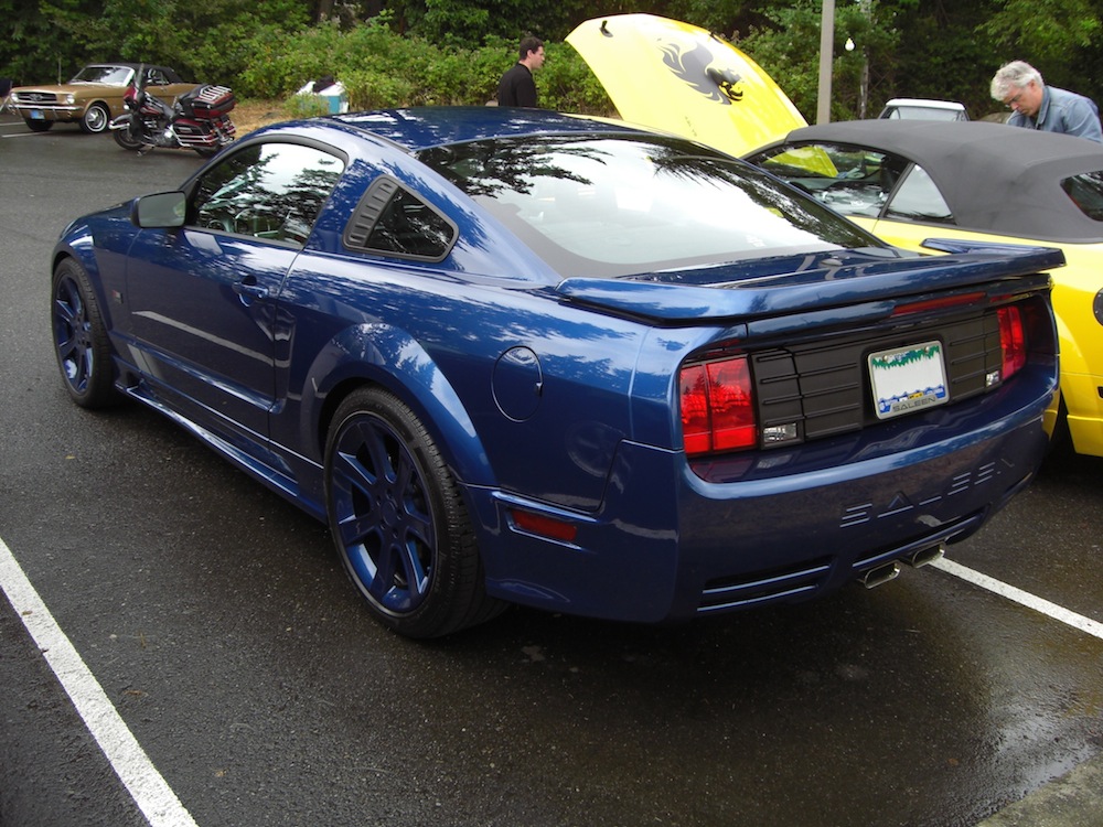 Vista Blue 2007 Saleen S281 supercharded Mustang