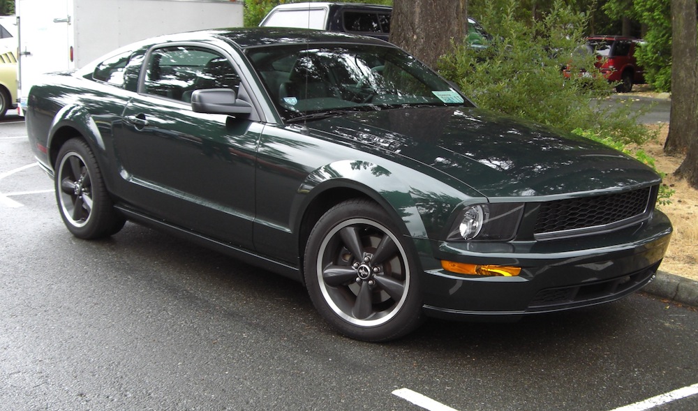 Highland Green 2008 Mustang Bullitt Coupe