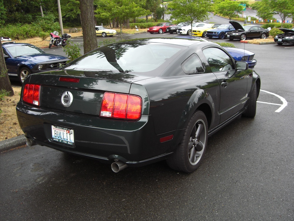 Highland Green 2008 Mustang Bullitt Coupe
