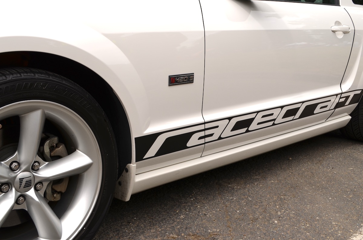 420S fender badge