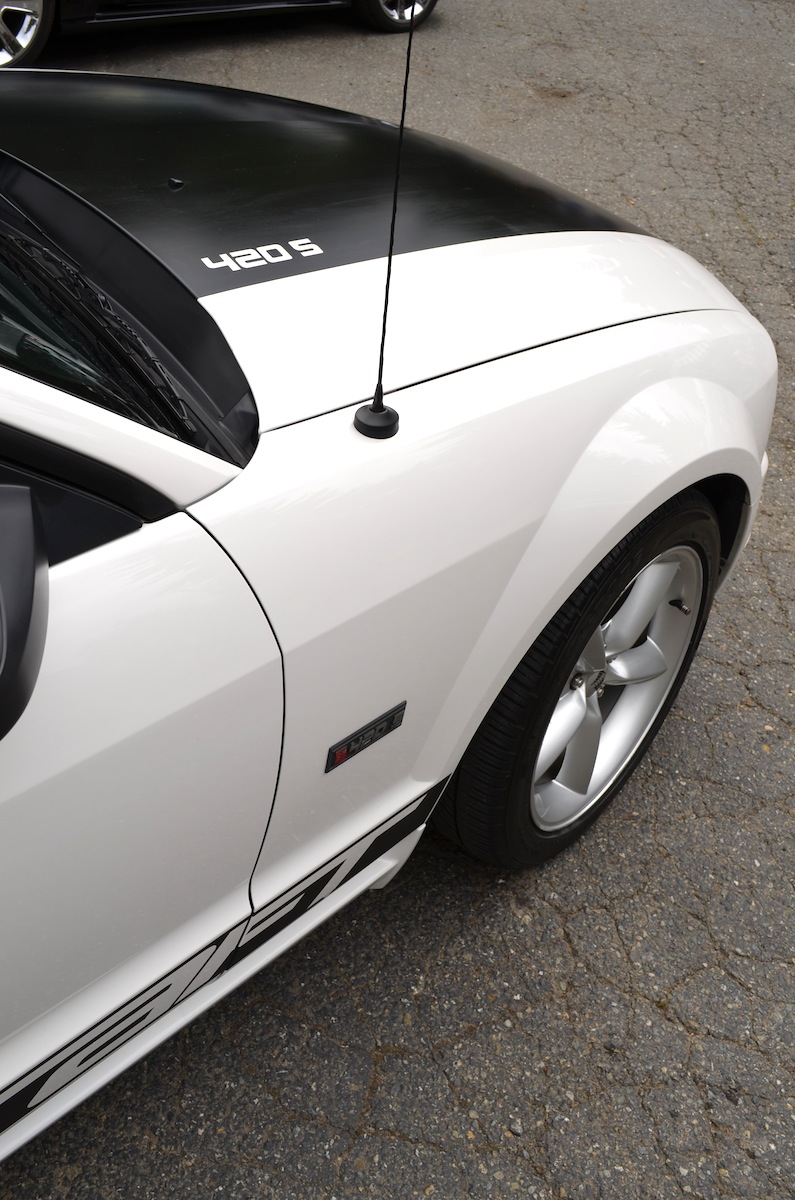 Saleen 420S hood graphics