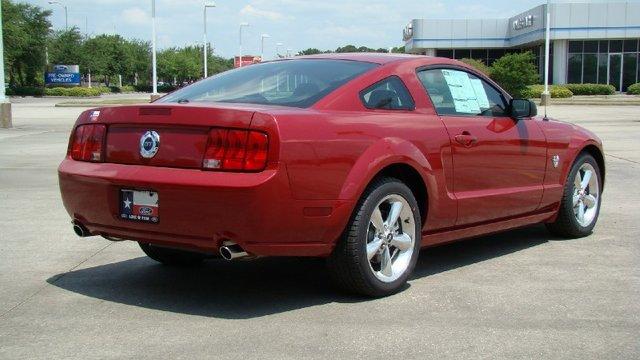 Dark Candy Apple Red 2009 Mustang GT Coupe