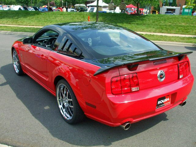 Torch Red 09 Mustang Roush RTC Coupe