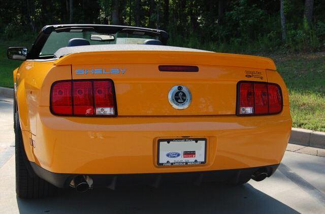 Grabber Orange 2009 Mustang Shelby GT500 Convertible