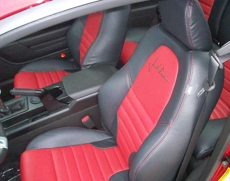Black and Red 2009 Roush 429R Mustang Coupe