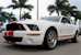 Pefrormance White 2009 Shelby GT-500 Red Stripe Coupe