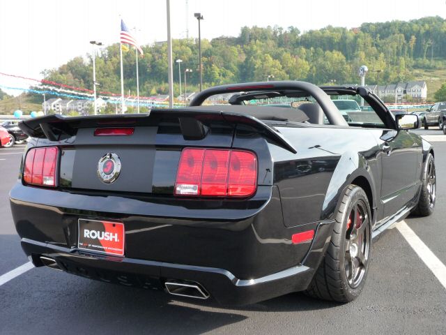 Black 2009 Roush Black Jack Mustang Convertible