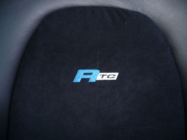RTC Embroidered Leather and Suede Seat