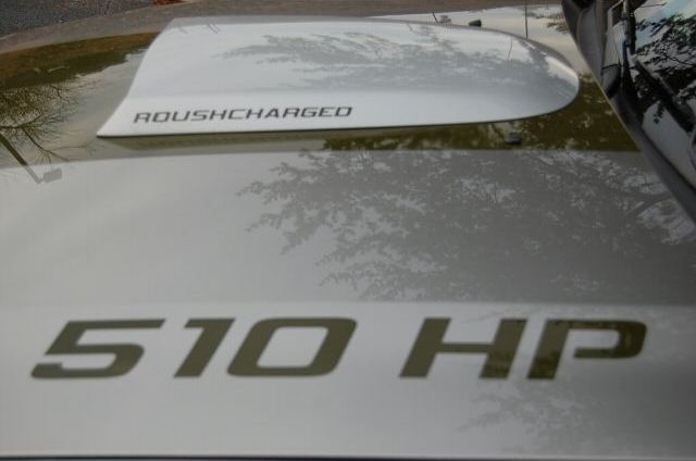 Roush 510hp hood graphics