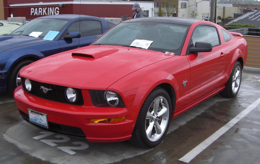 Torch Red 2009 Mustang GT/CS Coupe