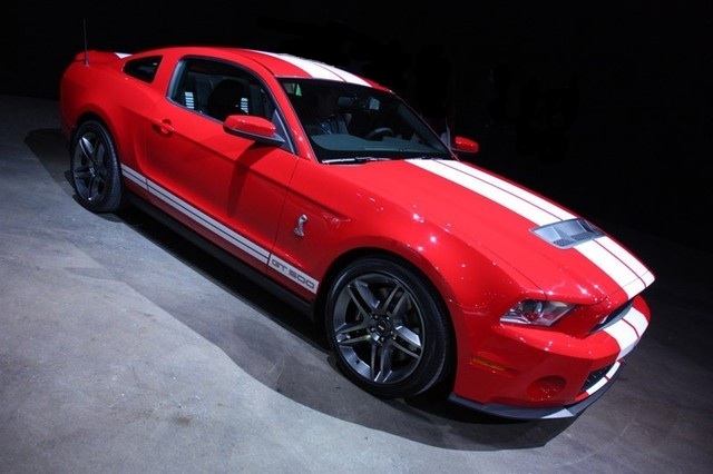 Torch Red 2010 Shelby GT500 Mustang Coupe