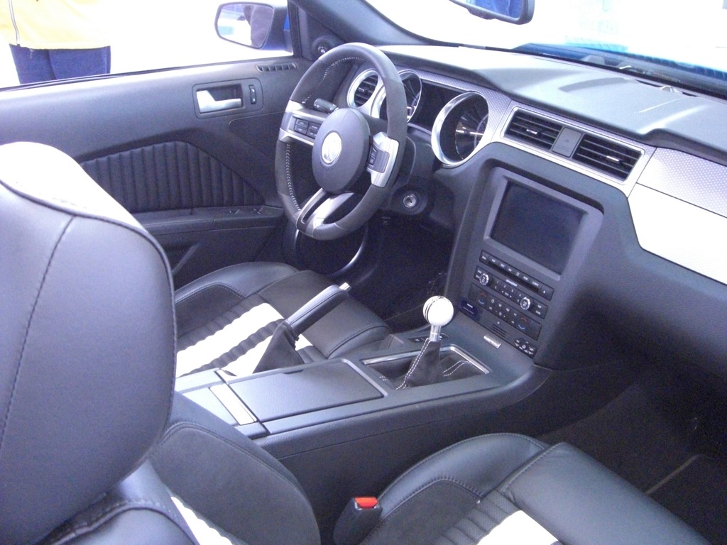 Interior 2010 Mustang Shelby GT500 Convertible
