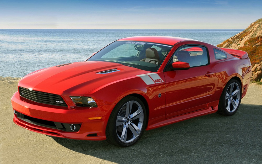 Torch Red 2009 SMS 460 Mustang Saleen