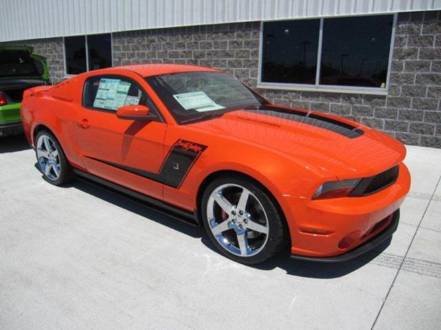 Big Bad Orange 2010 Mustang Roush Barrett Jackson Coupe