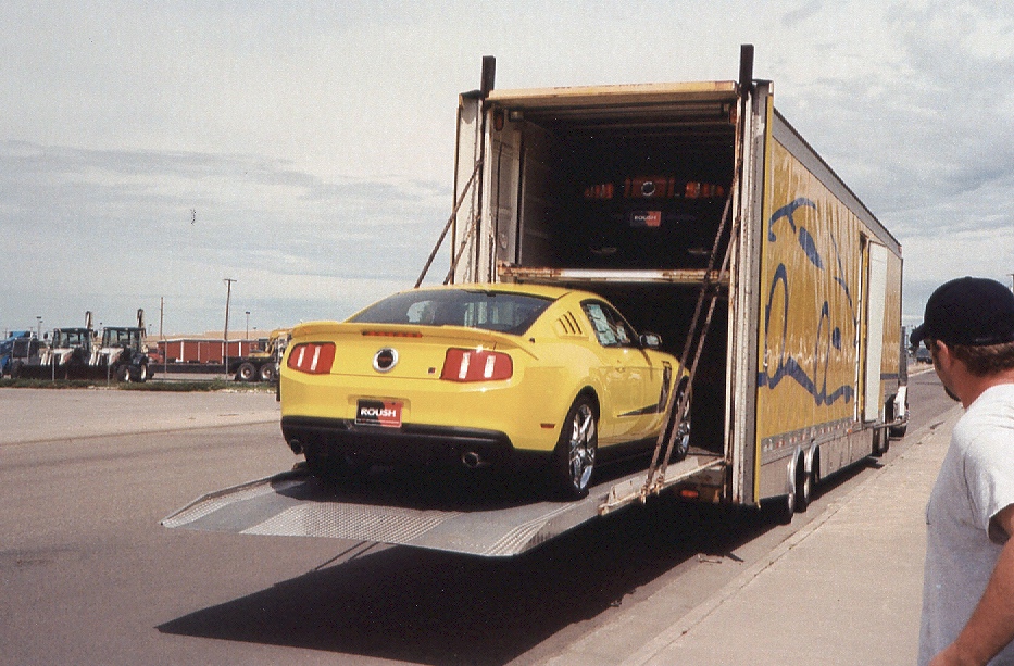 Yellow Jacket 2010 Mustang Roush Barrett Jackson