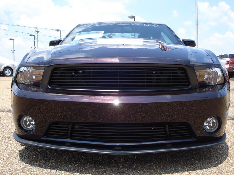 Black Cherry 2010 Barrett Jackson Roush Mustang coupe