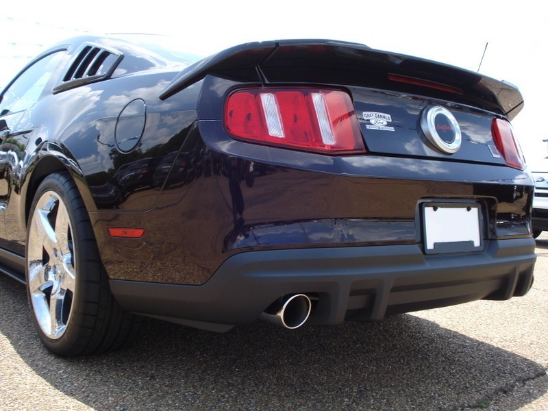 Black Cherry 2010 Barrett Jackson Roush Mustang coupe