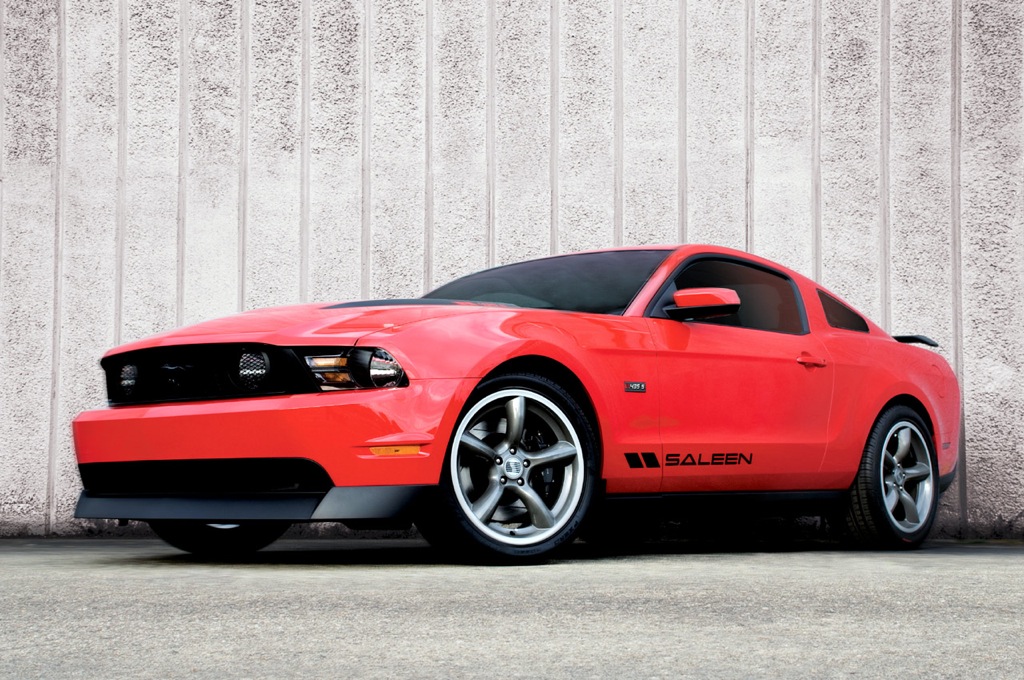 Torch Red 2010 Mustang Saleen 435S Coupe