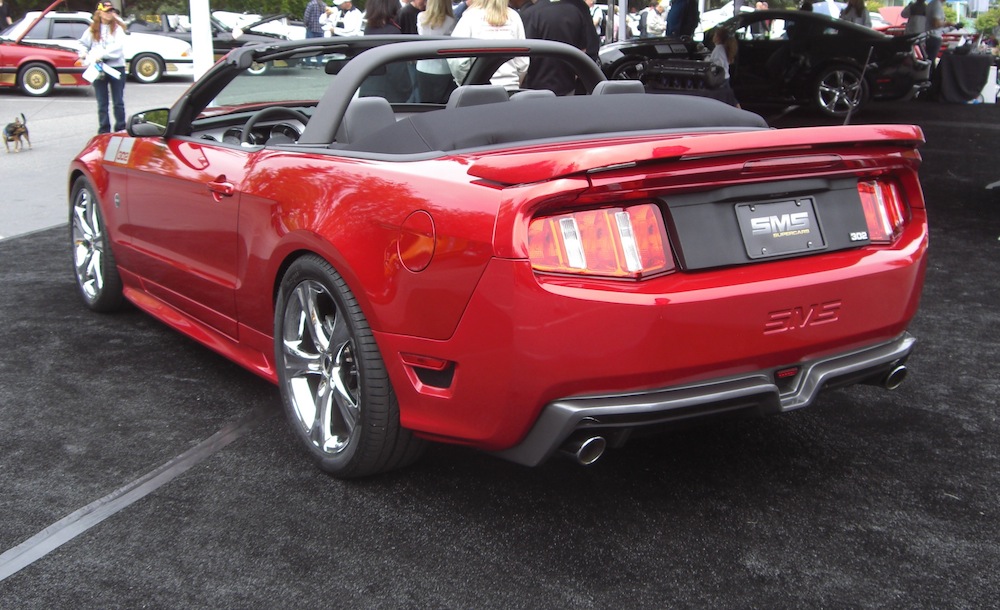 Red Candy 2011 SMS 302 Mustang Convertible