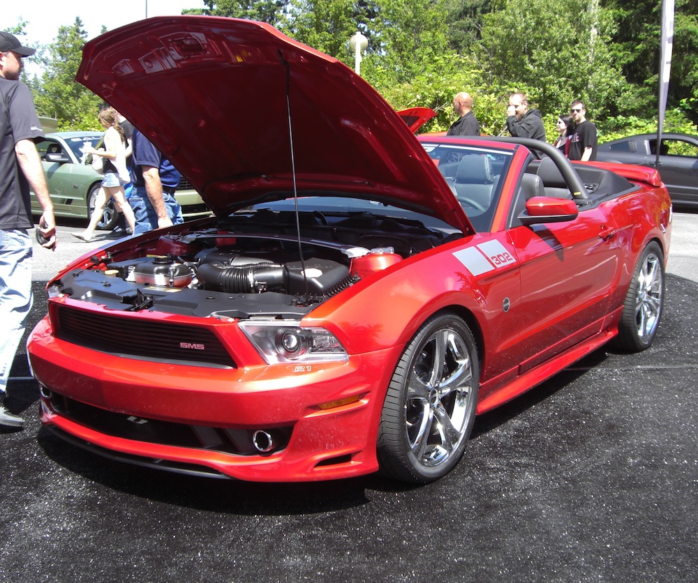 Red Candy 2011 SMS 302 Mustang Convertible