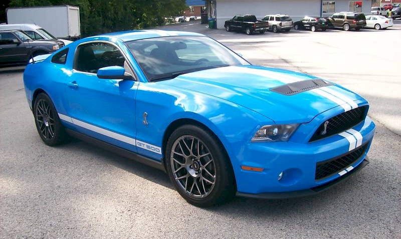 Grabber Blue 11 Shelby GT-500
