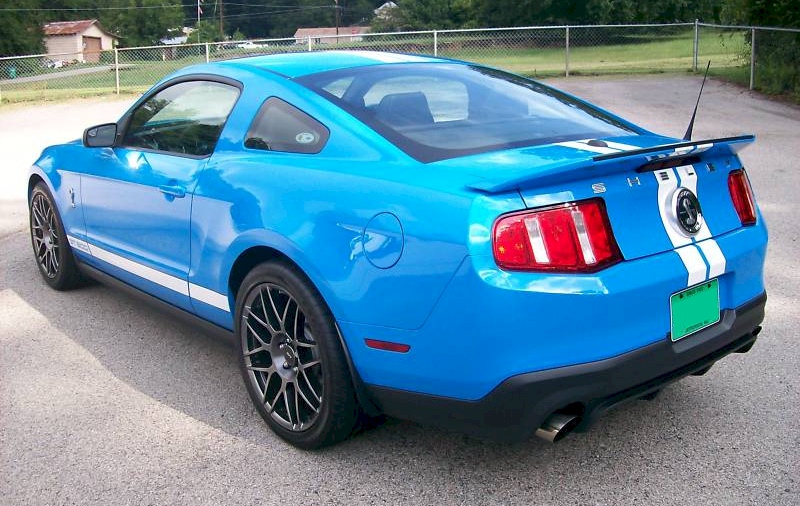 Grabber Blue 11 Shelby GT-500