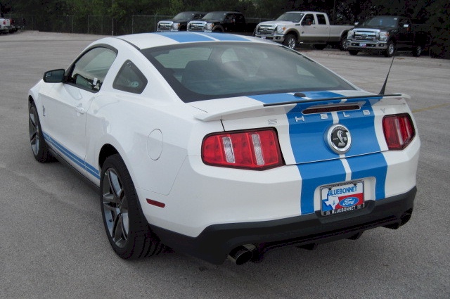 Performance White 2011 Shelby GT-500