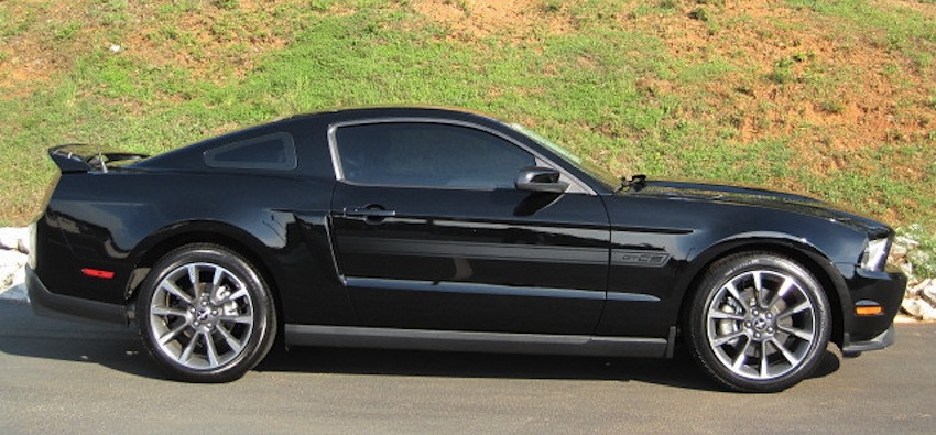 Black 2011 Mustang GT California Special
