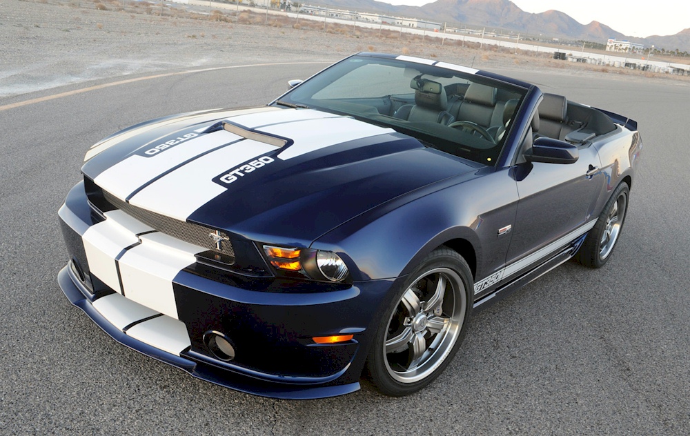 Kona Blue 2012 Shelby GT-350 Convertible