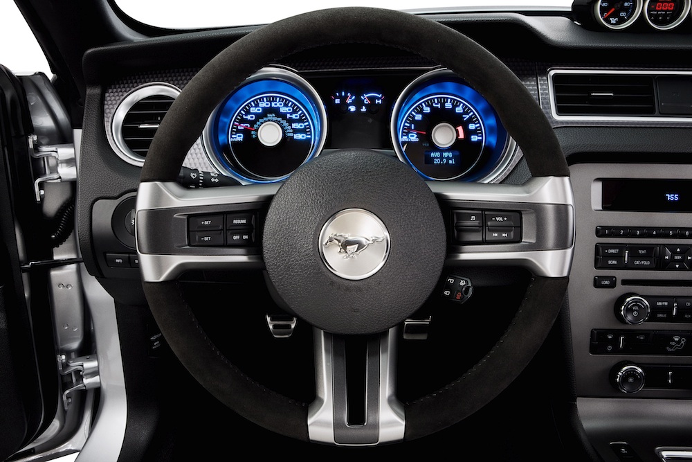 Dash Close-up Ford Mustang Boss 302 Laguna Seca Coupe