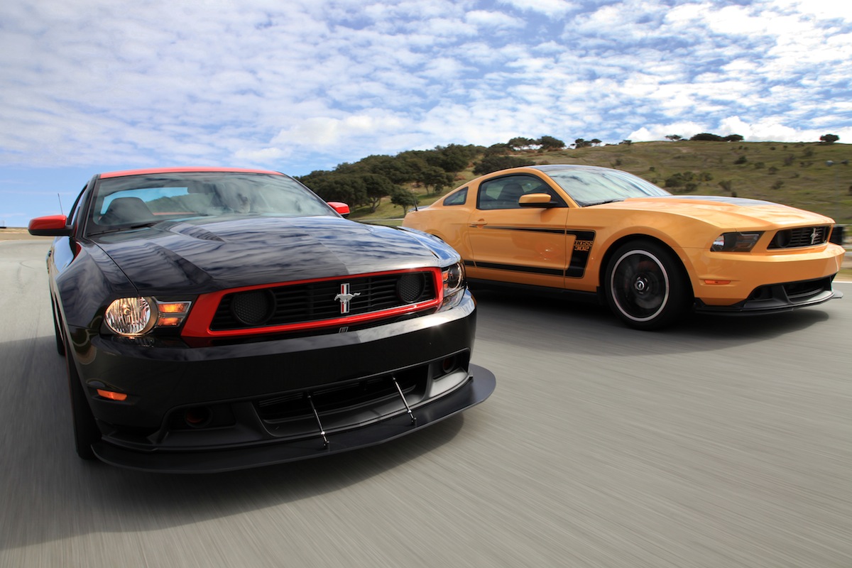 Yellow Blaze 2012 Mustang Boss 302 Coupe