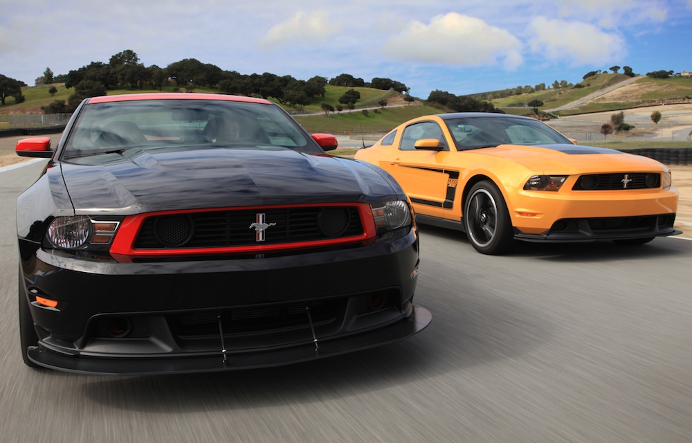 Yellow Blaze 2012 Mustang Boss 302 Coupe